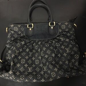 Louis Vuitton Denim Cabby Bag (Needs Deep Cleaning)